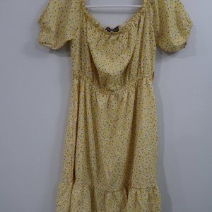 Yellow Floral Sundress